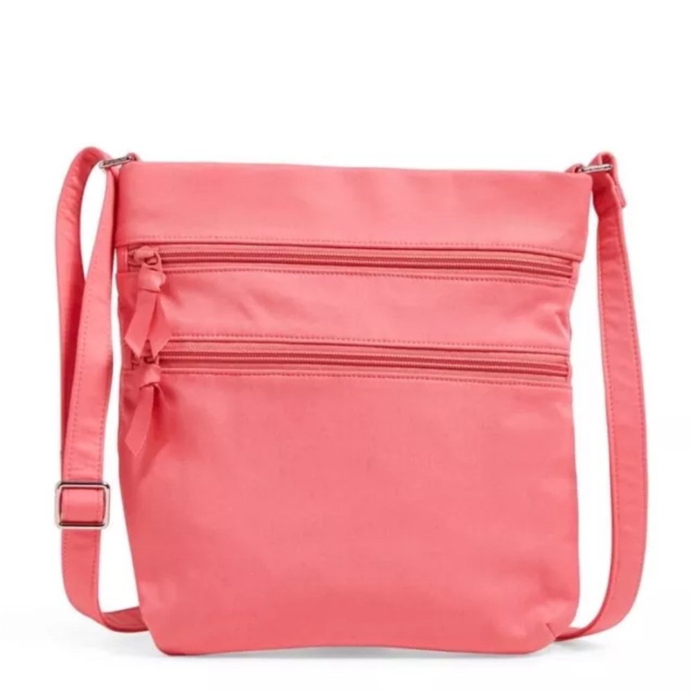 Vera Bradley Triple Zip Hipster Rouge Rose